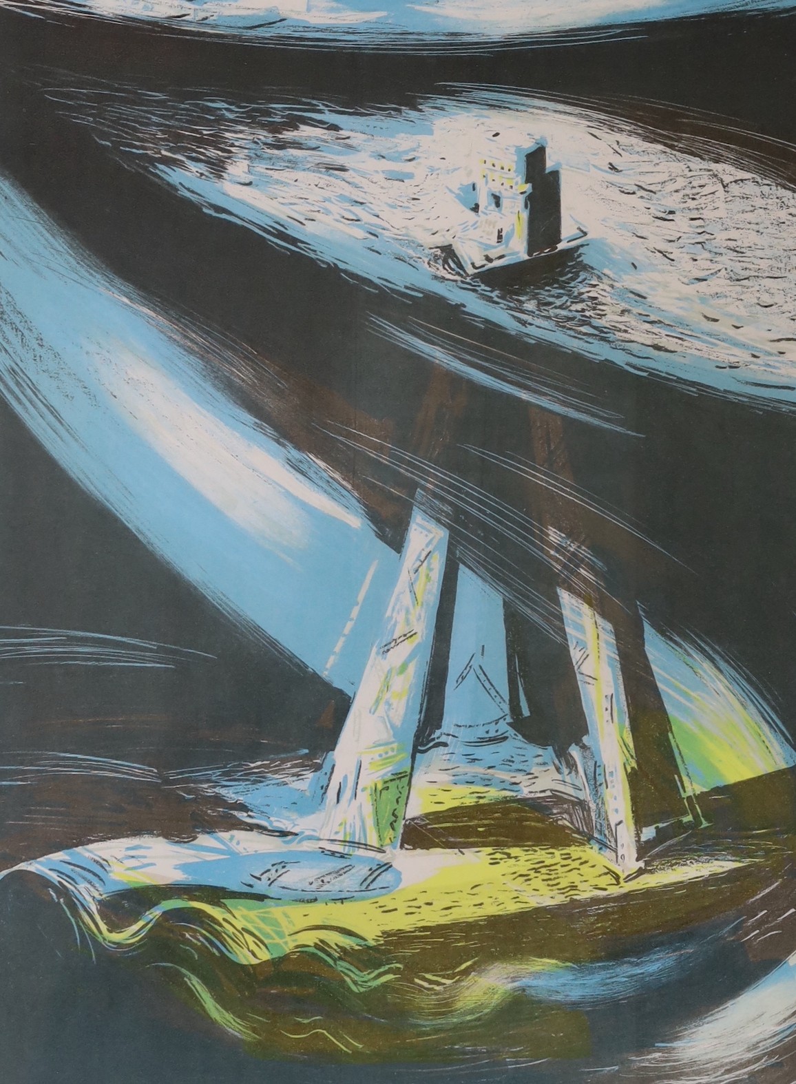 Jostein Kirkerud (b.1952), limited edition print, 'Boss 88', signed in pencil, 27/150, 48 x 35cm and another similar print